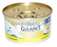 Gourmet Gold - паштет с курицей для кошек, 85г