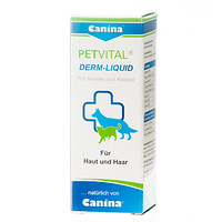             PETVITAL Derm-Liguid 25ml тоник для проблемн. кожи и шерсти