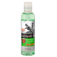 Nutri-Vet Breath Fresh НУТРИ-ВЕТ СВЕЖЕЕ ДЫХАНИЕ жидкость для кошек от зубного налета и запаха из пасти, концентрат, 118 мл