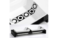 Pet Pro ЯМОТО набор керамических мисок для собак , 46Х22Х9 см.