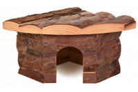 Угловой домик для грызунов TRIXIE - Jesper , 21 x 10 x 15/15 см,  для: мыши, хомяки