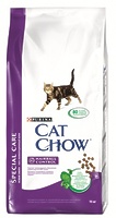 Cat Chow Для кошек для выведения шерсти из желудка
