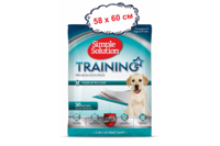 SIMPLE SOLUTION Training premium dog pads Влагопоглощающие гигиенические пеленки премиум для собак 50 шт, 58х60 см.