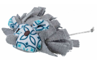 Мышь с бахромой(плюш/ткань) TRIXIE  8см