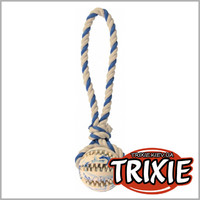 TRIXIE TX-3299 Массажный мяч на канате для собак TRIXIE