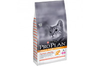 PRO PLAN Derma Plus для взрослых кошек с чувствительной кожей, с лососем, 10кг
