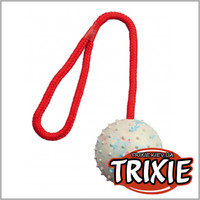 TRIXIE TX-3308 Резиновый мяч на веревке для собак TRIXIE