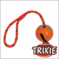 TRIXIE TX-33102 Резиновый мяч на канате для собак TRIXIE