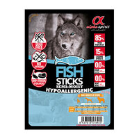 Напіввологі ласощі для собак ALPHA SPIRIT стік з рибою (x4 шт.) 40g