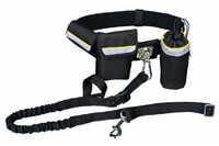 Комплект для бега с собакой TRIXIE, ремень: 60-120 см / 40 мм поводка: 1,00-1,35 м / 25 мм