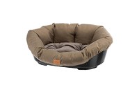 Ferplast SOFA' 2 TWEED CUSHION BROWN Лежанка  для собак и кошек, 52 x 39 x 21 см