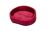 Лежак  для собак «Люкс» красный 40х30х17 см