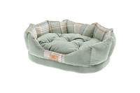 Ferplast CHARLES 50 BEDDING GREEN Лежанка  для собак и кошек, 45 x 35 x 17 см