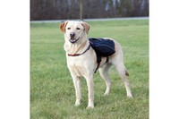 Шлея-рюкзак для собак "On the Trek" , 29х15 см,  черная