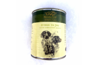 Hubertus Gold Консервированный корм для активных собак, птица и рис, 800г
