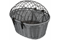 Корзина для велоперевозки, TRIXIE 44 × 34 × 35 cм, серый