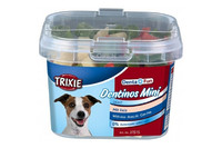 Лакомство для мелких собак и щенков "Dentinos Mini"  TRIXIE рис,  140 г