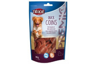 Лакомство для собак "Duck Coins" TRIXIE, утиная грудка,  80 г