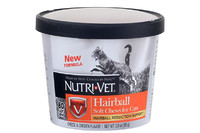 Nutri-Vet Hairball НУТРИ-ВЕТ ВЫВЕДЕНИЕ ШЕРСТИ витаминный комплекс для шерсти котов, таблетки , 80 шт, 0.085 кг.