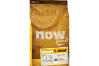 NOW БЕЗЗЕРНОВОЙ ДЛЯ ЩЕНКОВ С ИНДЕЙКОЙ, УТКОЙ И ЛОСОСЕМ (FRESH PUPPY RECIPE GRAIN FREE 28/18) 11.34 КГ