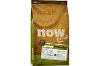 NOW КОНТРОЛЬ ВЕСА - БЕЗЗЕРНОВОЙ КОРМ ДЛЯ ВЗР. СОБАК С ИНДЕЙКОЙ, УТКОЙ И ЛОСОСЕМ (FRESH SENIOR RECIPE GRAIN FREE 24/10) 11.34 КГ