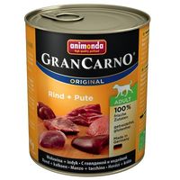 Animonda Gran Carno Original Adult Консерва с говядиной и индейкой