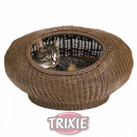 Trixie TX-28321 плетёная корзинка с матрасом для кошек Трикси