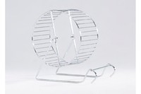 Pet Pro КОЛЕСО тренажер для хомяков, металл, хром , 15 см.