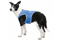 Охлаждающий жилет для собак TRIXIE , XS: Окружность живота: до 32 см.  Цвет: синий  Длина по спинке: 20 см