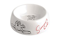 Karlie-Flamingo Simon`s Cat ФЛАМИНГО КОТ САЙМОНА миска для котов, керамика  12.5 см