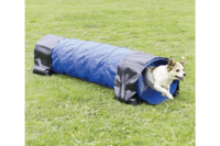 Тоннель тренировочный"Dog Activity" TRIXIE для собак(полиэстер)ø 40 cм/2 м, синий