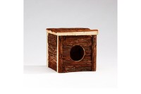 Pet Pro ФОРЕСТ КЛАССИК домик для грызунов, дерево, вишня , 15Х15Х14 см.