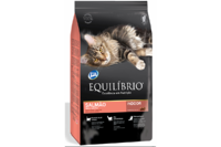 Equilibrio Cat С ЛОСОСЕМ сухой супер премиум корм для котов, 0,5кг