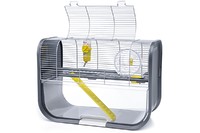 Savic Geneva Hamster САВИК ЖЕНЕВА клетка для хомяков, светло-серая  60x29x24 см