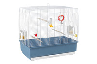 Ferplast CAGE REKORD 4 WHITE  Клетка для канареек и маленьких экзотических птиц, белая,   60 x 32,5 x h 57,5 cm