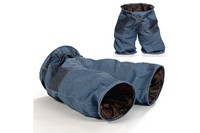 Pet Pro ДЖИНСЫ ТУННЕЛЬ для котов, текстиль , d-25,5Х65 см.