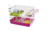 Ferplast CAGE LAURA Двухэтажная клетка для хомяков, в комплекте с туннелями 46 x 29,5 x h 37,5 cm