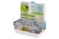 Ferplast  CAGE OLIMPIA BLACK  Клетка для хомяков, с игровыми туннелями и игровой зоной 46 x 29.5 x h 54 cm