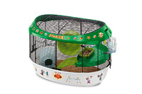 Ferplast  CAGE STADIUM  Клетка для хомяков с цветными наклейками 49,5 x 34 x h 33 cm