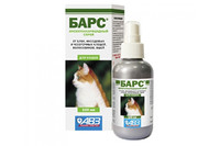 БАРС СПРЕЙ ПРОТИВОПАРАЗИТАРНЫЙ (АВЗ) ДЛЯ КОШЕК 100 МЛ