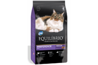 Equilibrio Cat ДЛЯ ПРИВЕРЕДЛИВЫХ КОТОВ сухой супер премиум корм для котов, 0,5кг