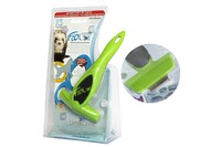 FoOlee One Extra Small ФОЛИ ВАН ЭКСТРА МАЛЕНЬКИЙ дешеддер для удаления линяющей шерсти собак, кошек, XS, зеленый