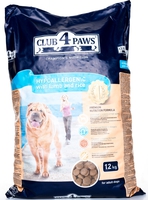 Сухой корм Club 4 paws для взрослых собак с мясом ягненка и рисом 12 кг