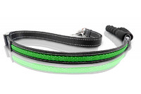 AnimAll поводок регулируемый для собак LED, зеленый (с подзарядкой USB), L2.5м/120-150см