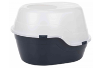 Туалет-домик для кота"Luiz" TRIXIE 63х42х49см,темно-синий/белый