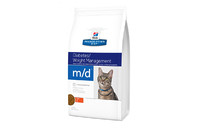 Hills PD Feline M/D для кошек с сахарным диабетом или избыточным весом - 5 кг
