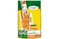 Friskies Indoor сухой корм  для домашних кошек , курица и садовая зелень, 1.5 кг