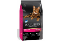 Equilibrio Cat ДЛЯ ВЫВЕДЕНИЯ ШЕРСТИ сухой супер премиум корм для котов, 15кг