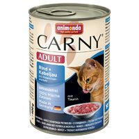 Animonda Carny Adult Консервы для кошек с говядиной и треской