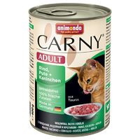 Animonda Carny Adult Консервы для кошек с говядиной и кроликом